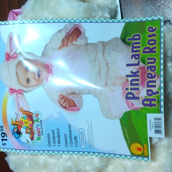 Pink Lamb Baby Costume - Picture 1 of 4